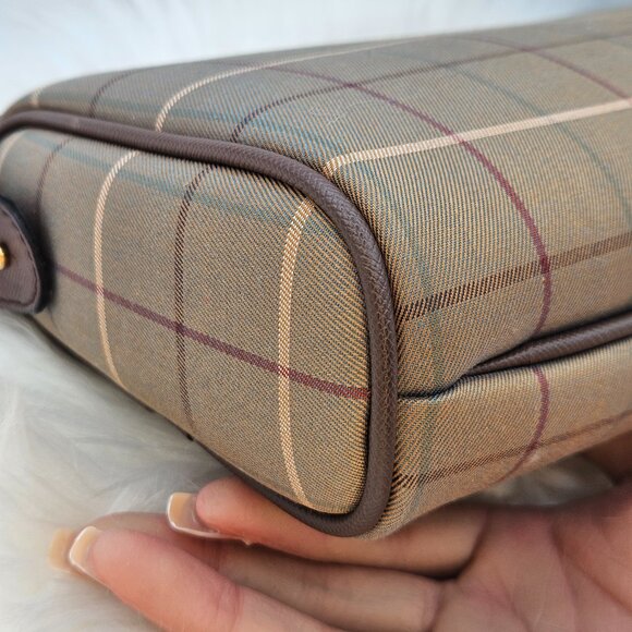 Burberry Nova Check Plaid Pattern Clutch - Picture 8 of 16